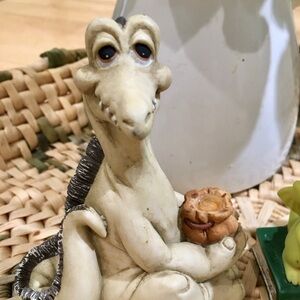 Whimsical world of pocket dragons statue figurine